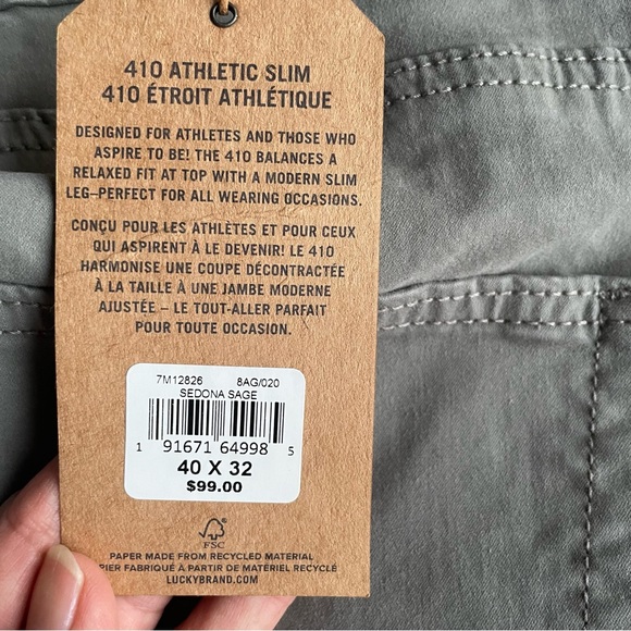 Lucky Brand 410 Athletic  Slim Jean - Picture 5 of 6